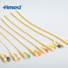 2-Wege-Latex-Foley-Katheter mit Silikonbeschichtung 