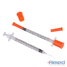 Medizinische Einweginsulinspritze mit 31G-Nadel