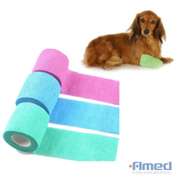 Hund, Katze, Welpe, Pferd Nicht gewebter Tierarzt Wund zusammenhängender Bandage Wrap Tape