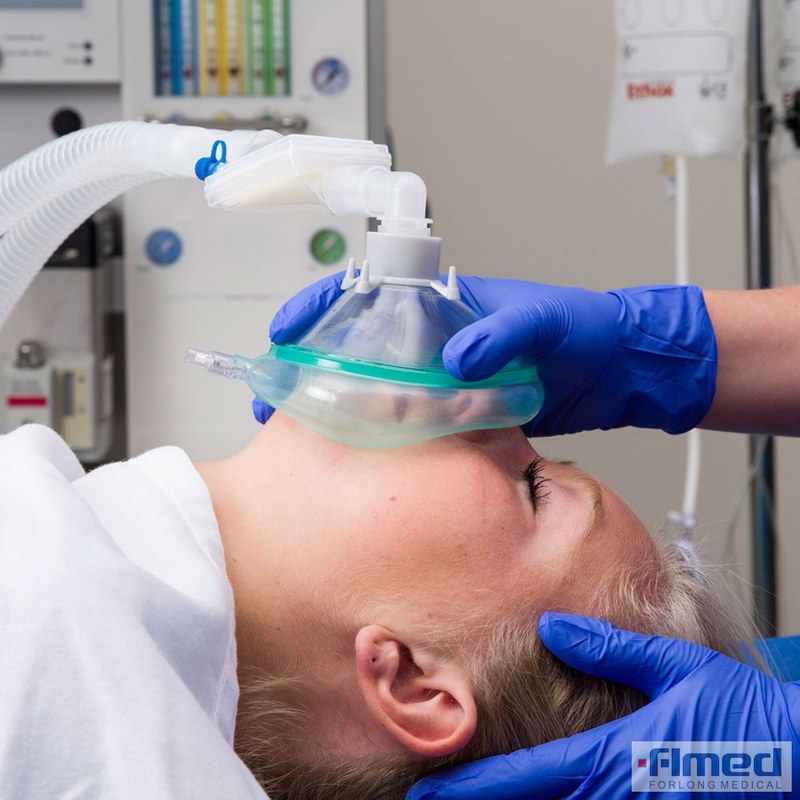 Einweganästhesie -Luftkissenmaske für Erwachsene