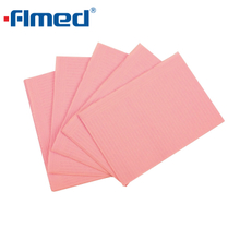 FLMED Dental Patient Lätzchen Pink 500/Gehäuse