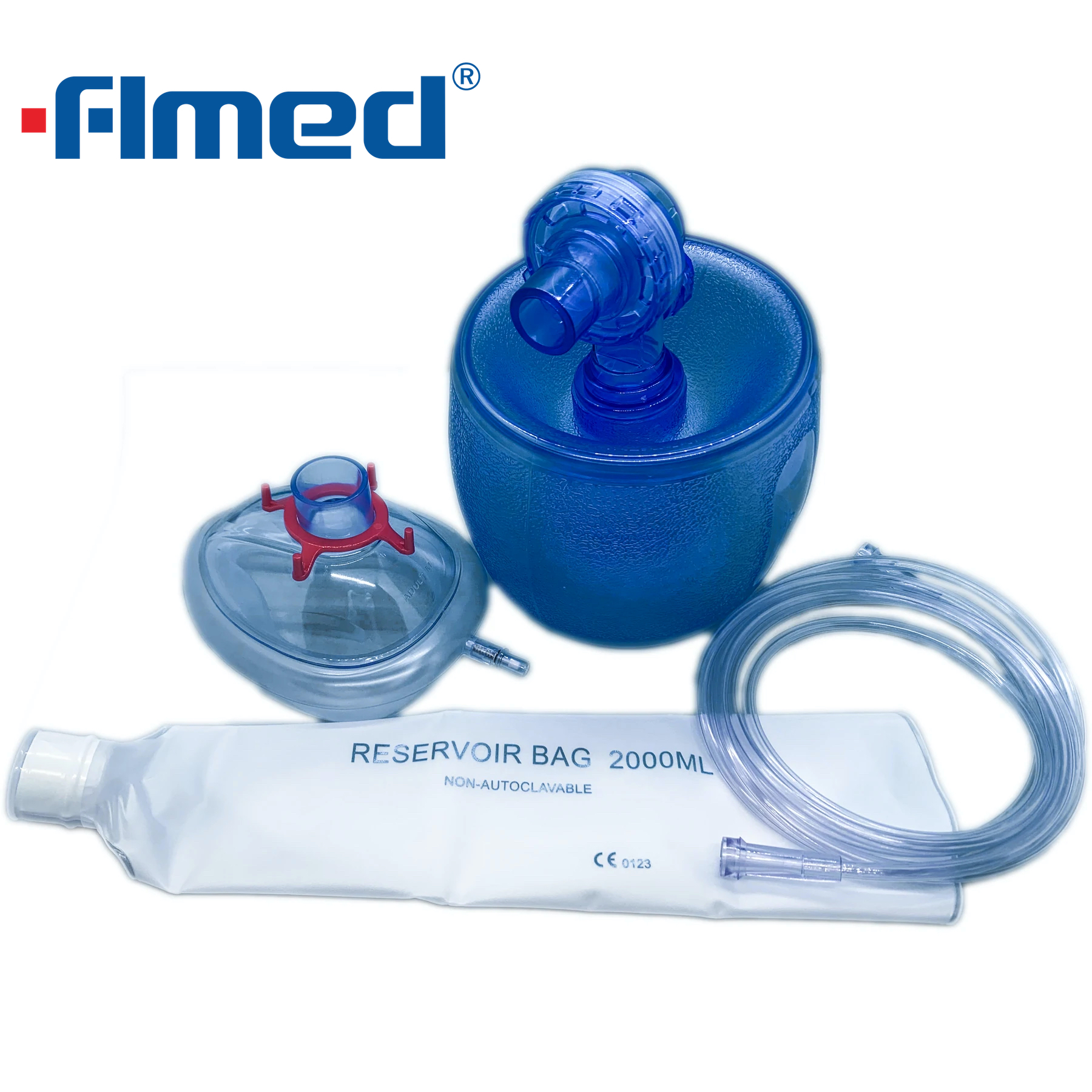 Silikonhandbuch Resuscitator für Erwachsene