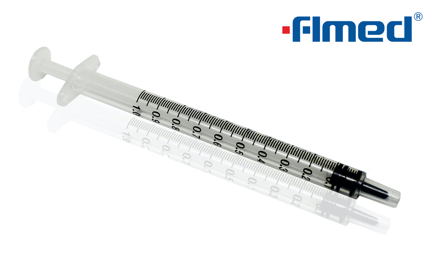 1ml Luer Slip Tip -Spritze CE ISO13485 gekennzeichnet